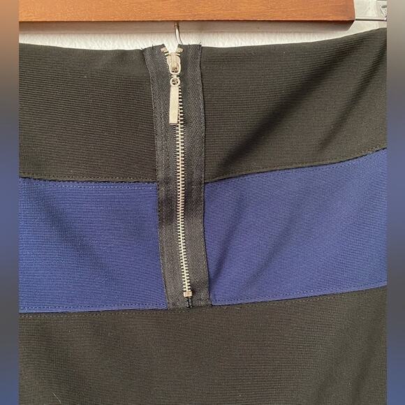 Forever 21 Women's S Whimsigoth Stripe Pencil Stretch Mini Skirt Academia Goth - Picture 5 of 7